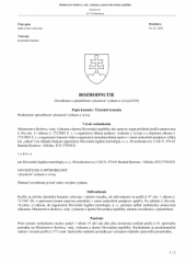 Osvedčenie o spôsobilosti vykonávať výskum a vývoj