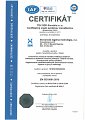 Certifikát STN EN ISO 9001:2000