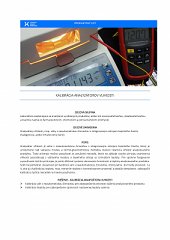 Kalibrácia analyzátorov vlhkosti