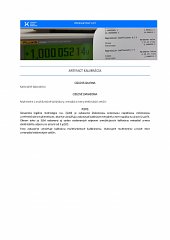 Artifact kalibrácia